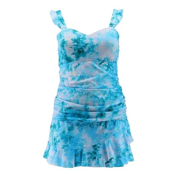 Isaac Mizrahi Live! Bridgehampton Tankini with Ruffle Skirt - Picture 4 of 7